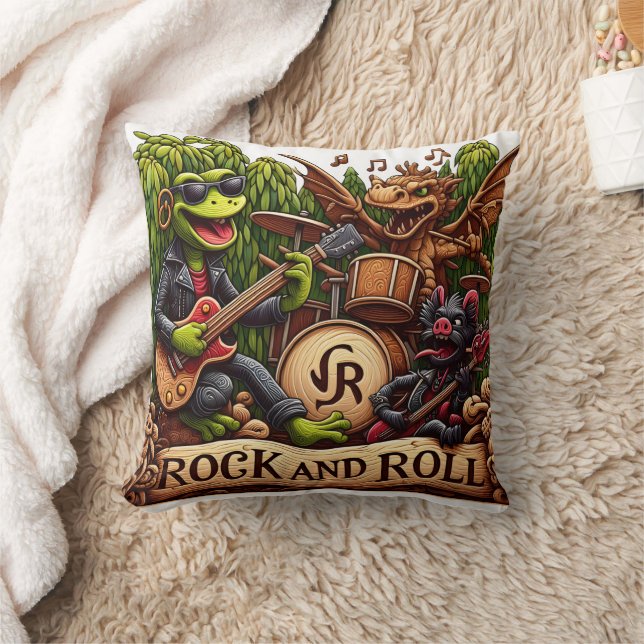 Coussin Imaginaire Band interprétant de la musique rock en (Couverture)