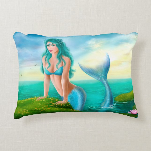COUSSIN Imaginaire belle jeune femme mermaid (Devant)