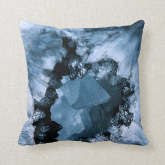 Coussin Imaginaire bleu en cristal