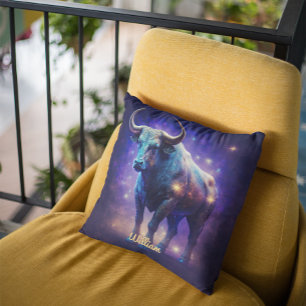 Coussin Imaginaire dim. zodiaque Taurus personnalisé