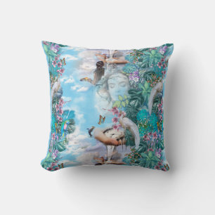 Coussin Imaginaire du surréalisme tropical