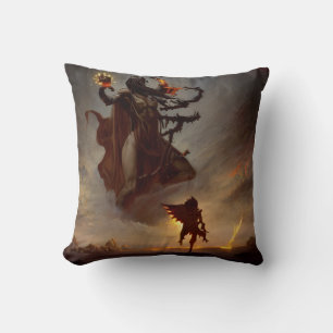 Coussin Imaginaire guerrier
