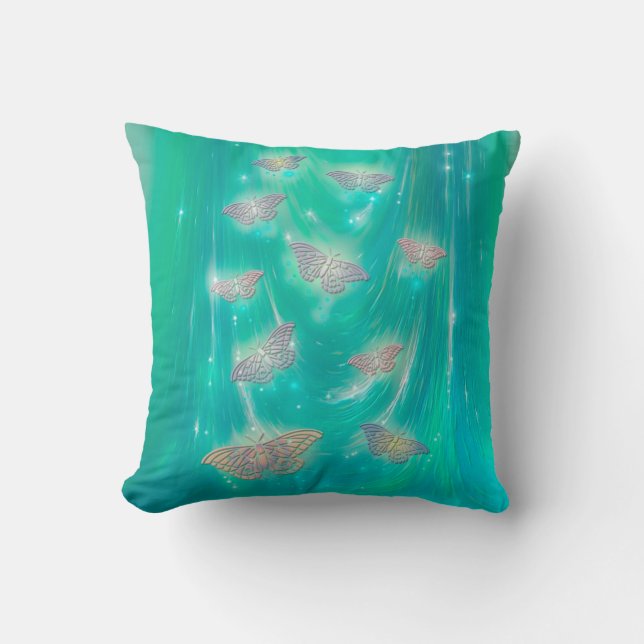 Coussin Imaginaire magique Moths (Recto)
