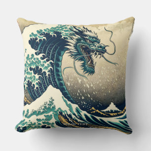 Coussin Imaginaire mignon mythique Dragon japonais