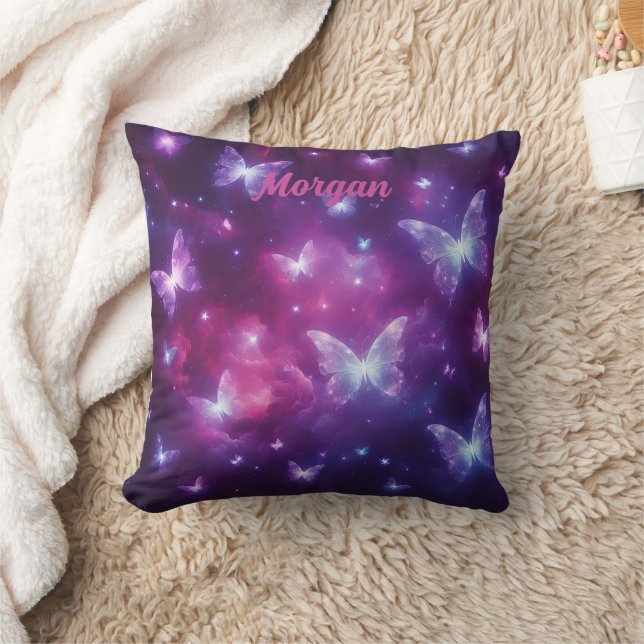 Coussin Imaginaire papillon personnalisé (Couverture)