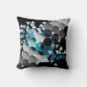 Coussin imagination géométrique