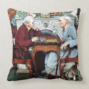 Coussin Imbécile d'avril, 1943