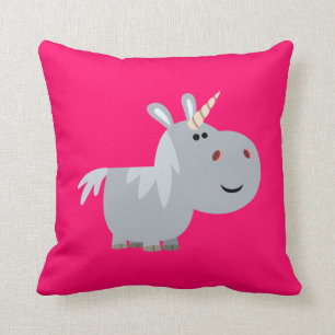 Coussin impénétrable mignon de licorne de bande
