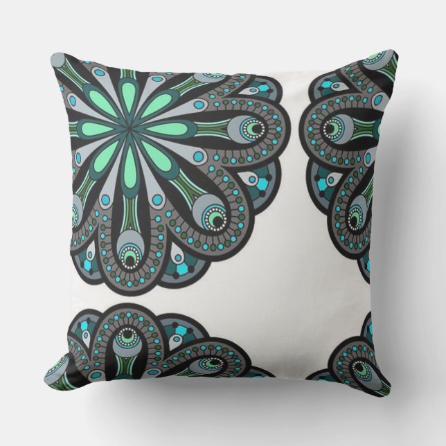 coussin imperméable BORAGE m3galleryStudio (Recto)