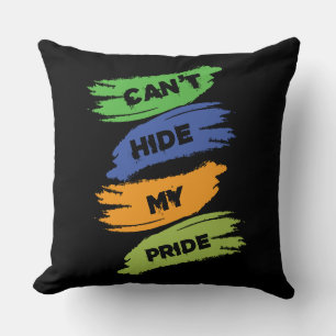 Coussin Impossible de masquer ma fierté LGBTQ GAY PRID