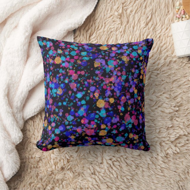 Coussin Impression abstraite : galaxies lointaines (Couverture)