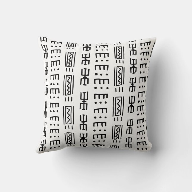 Coussin Impression africaine (Verso)