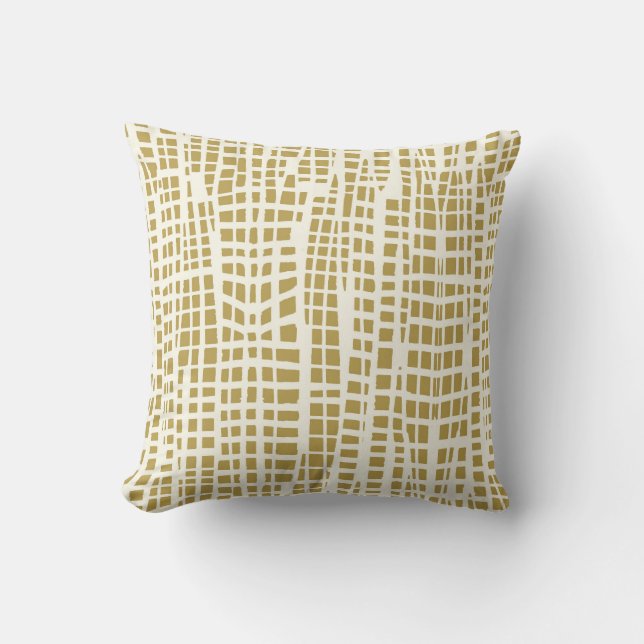 Coussin Impression animale peau de crocodile alligator  (Recto)