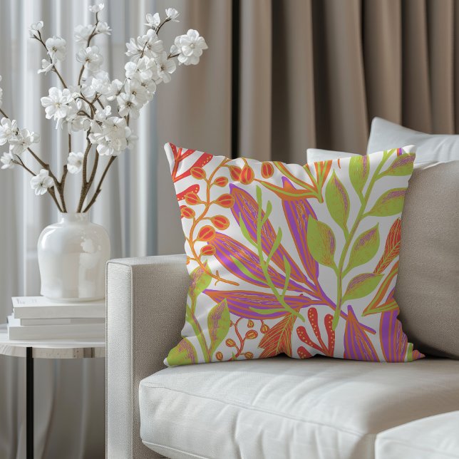 Coussin Impression couleur vive (Créateur téléchargé)