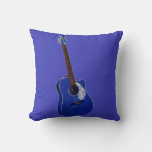 Coussin Impression d'art guitare