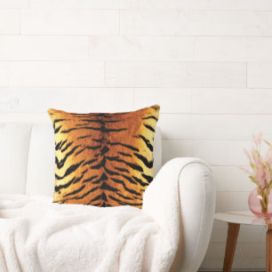 Coussin Impression de la peau de tigre