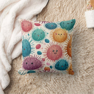 Coussin Impression de l'aquarelle Urchin
