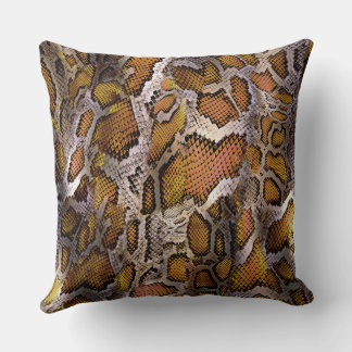 Coussin Impression de serpent