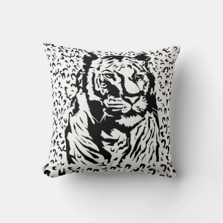 Coussin Impression de tigre