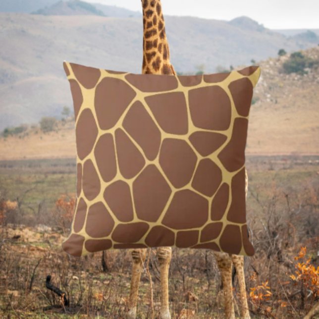Coussin Impression Girafe (Créateur téléchargé)