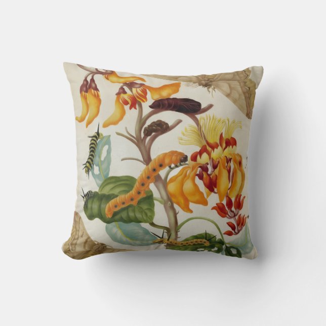 Coussin Impression Moth vive (Recto)