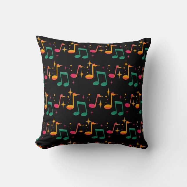 Coussin Impression musicale (Recto)