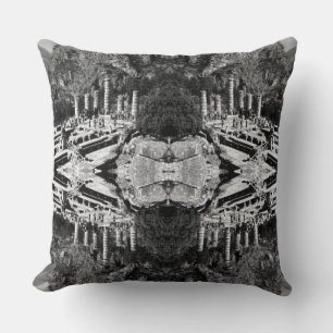 Coussin Impression sur toile du temple d'Apollon à Delphes