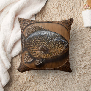 Coussin Impression textuelle 3D Australian Murray Cod,