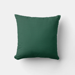 Coussin Impression turquoise vert en fibre de carbone