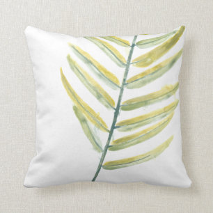 Coussin Impressions vertes VII