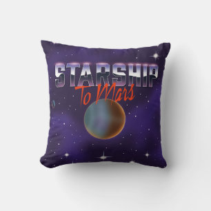 Coussin Imprimante métallique Starship pour Mars