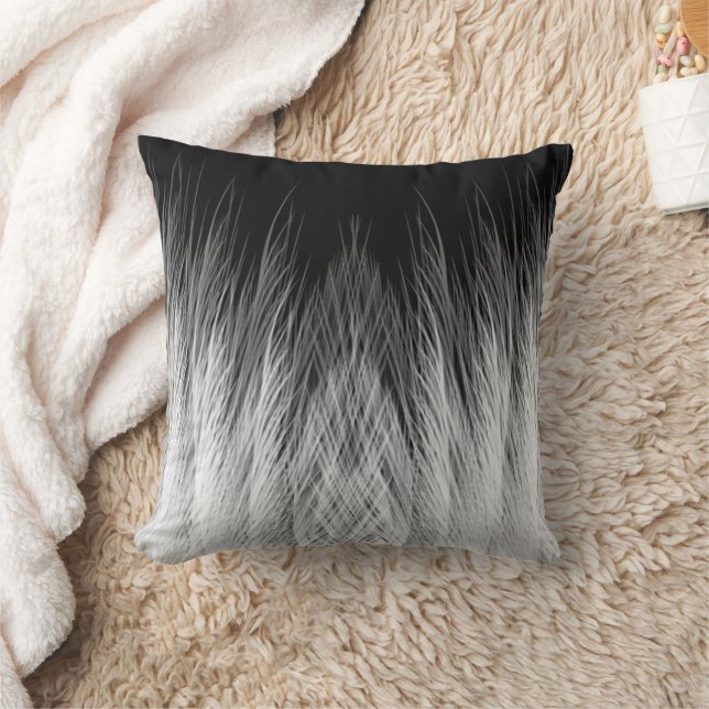 Coussin Imprimé à plumes tendance (Couverture)