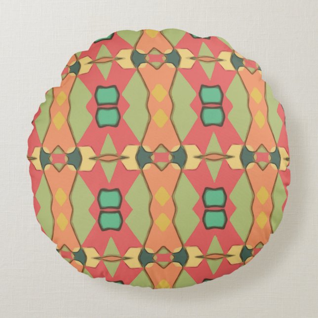 coussin imprimé africain (Devant)