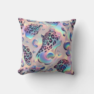 Coussin Imprimé léopard girly et chic Opale