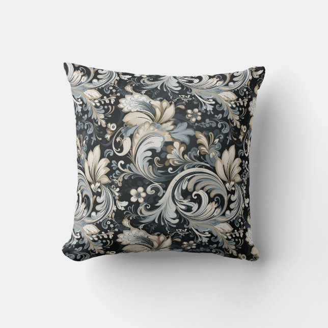 Coussin Imprimé Paisley (Recto)