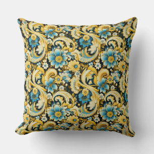 Coussin Imprimé Paisley