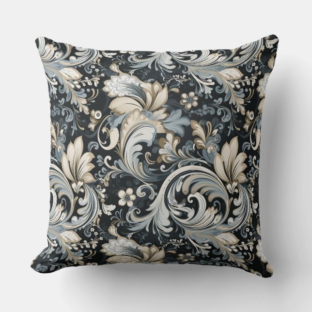 Coussin Imprimé Paisley (Recto)