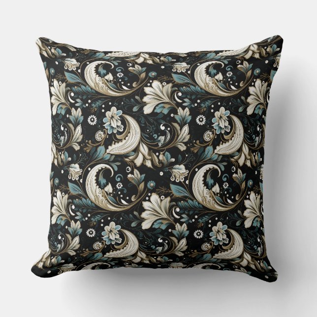 Coussin Imprimé Paisley (Recto)