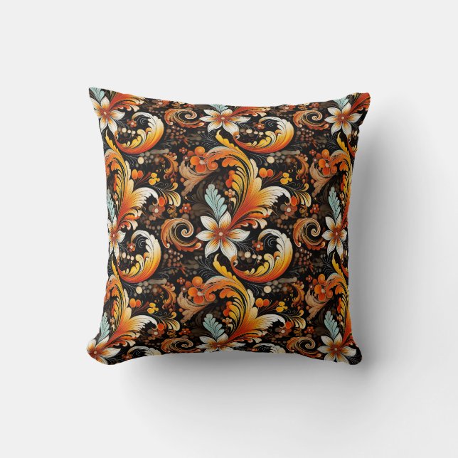 Coussin Imprimé Paisley (Recto)