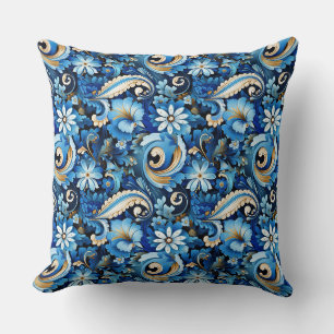 Coussin Imprimé Paisley