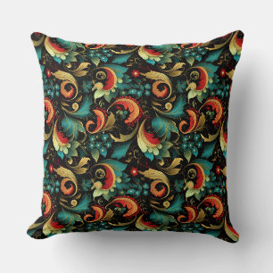 Coussin Imprimé Paisley