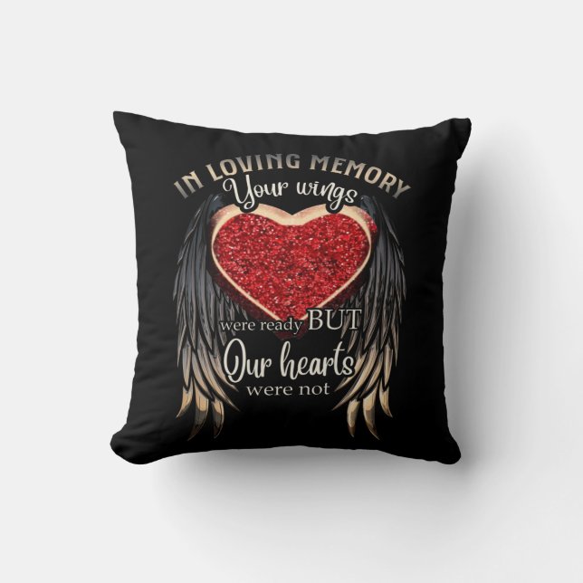 Coussin In Love Mémoire Vent Saint Valentin Cadeau (Recto)