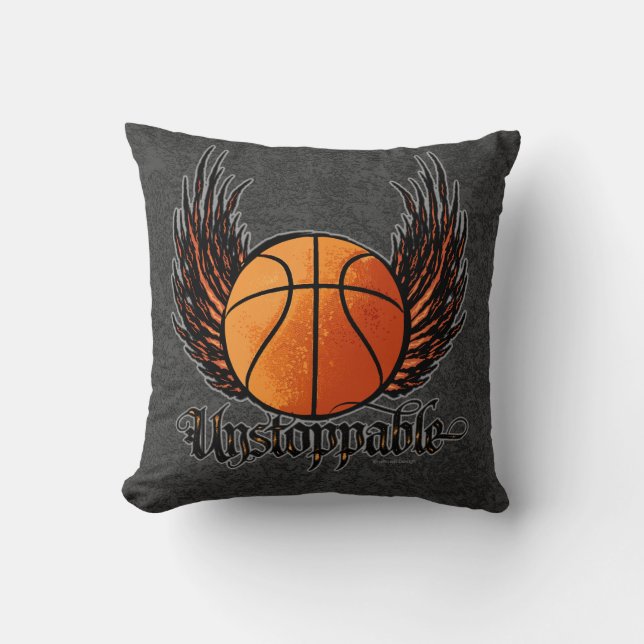 Coussin Inarrêtable (basket-ball) (Recto)