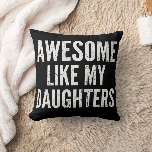 Coussin Incroyable comme mes filles  (Couverture)