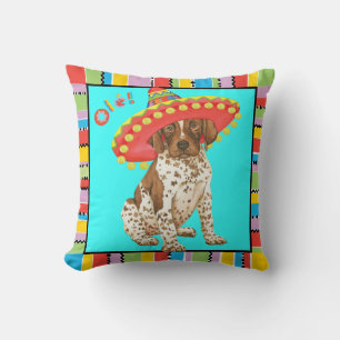 Coussin Indicateur aux cheveux courts allemand de fiesta