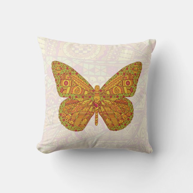 Coussin indien de Monarch (Recto)