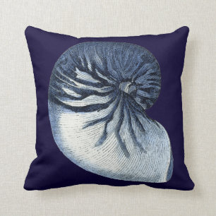 Coussin Indigo Shells VII