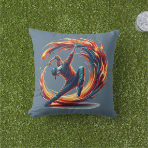 Coussin Inferno Spin - Stimuler l'esprit de Breakdance