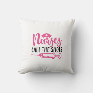 Coussin Infirmière cadeau infirmière prend les décisions