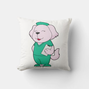 Coussin Infirmière de chien